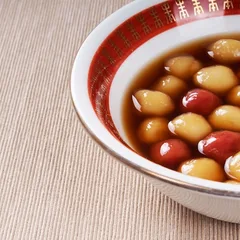 甜汤圆与中式甜品氛围图